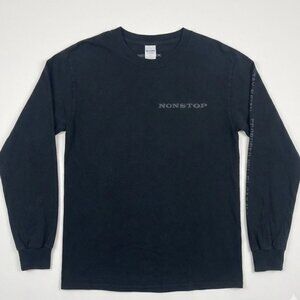 Drake Scorpion Tour Nonstop Lyric Longsleeve T Shirt 3M‎ Reflective Black S